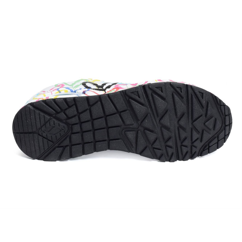UNO SPREAD THE LOVE Blanc Multicolore, Sneakers basses Skechers