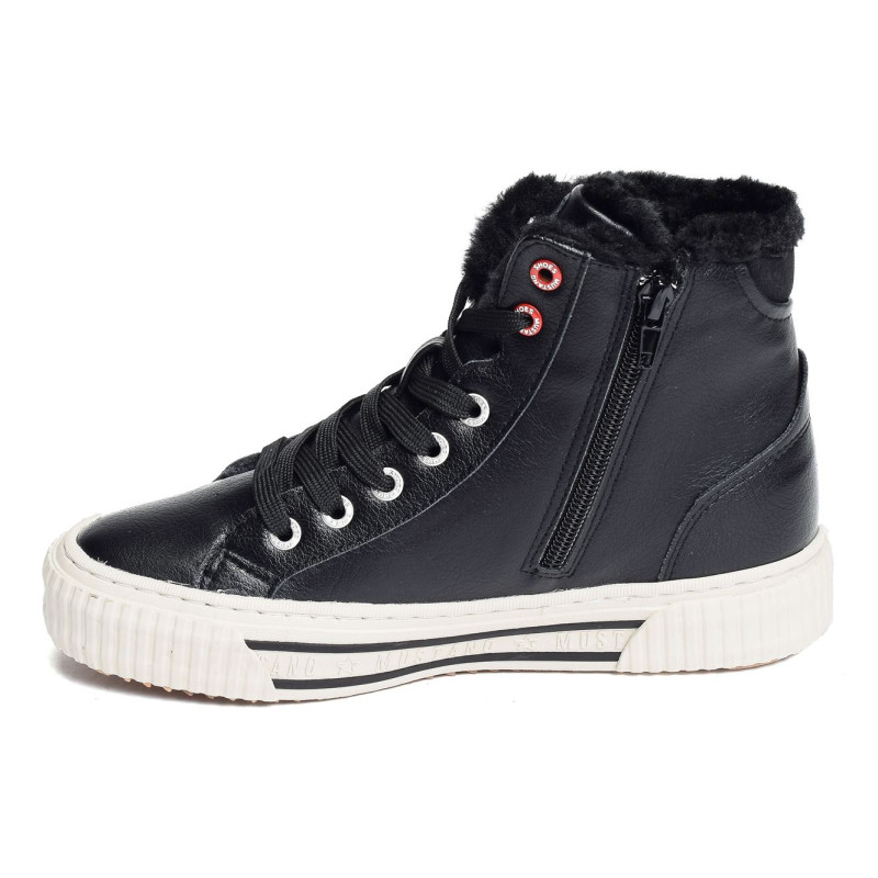 1442601 Noir, Baskets montantes Mustang