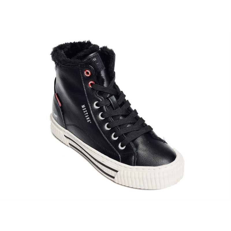 1442601 Noir, Baskets montantes Mustang