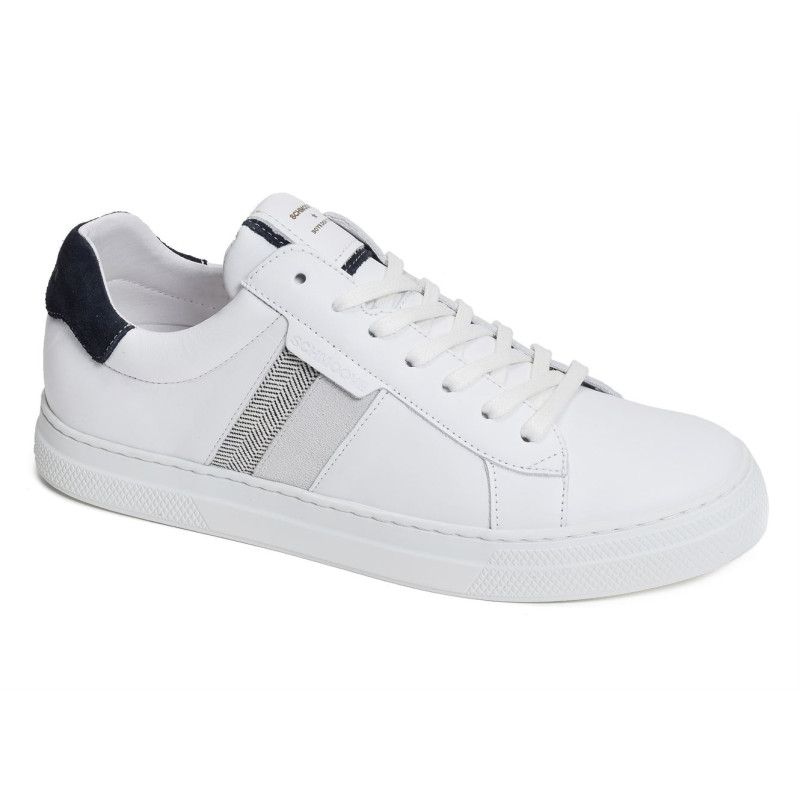SPARK GANG BIS Blanc Marine, Sneakers basses Schmoove