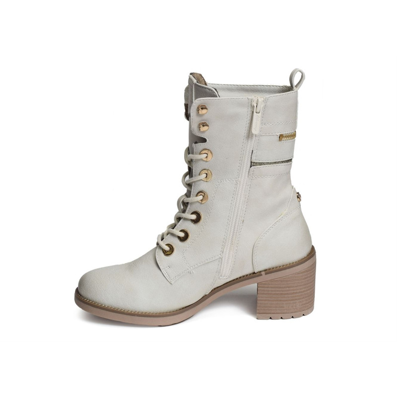 1441503 Blanc, Boots Mustang