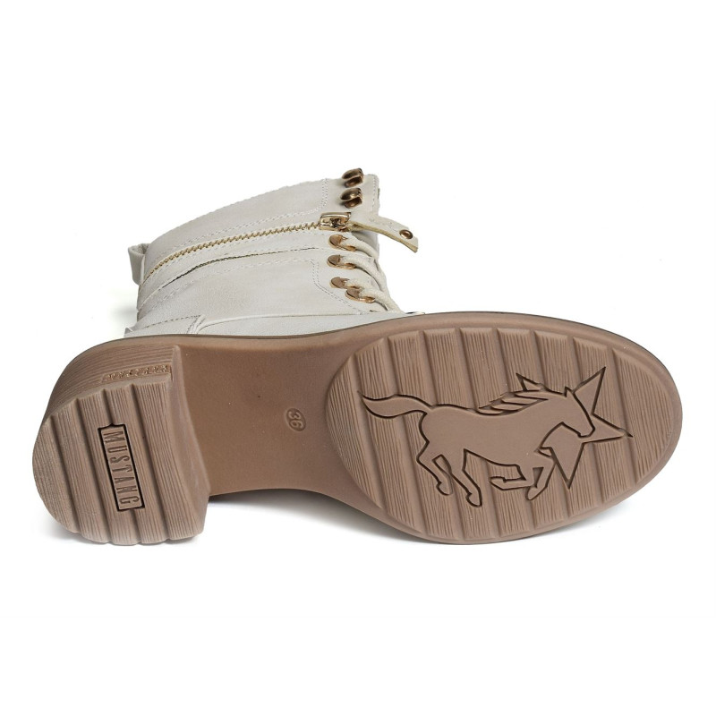 1441503 Blanc, Boots Mustang