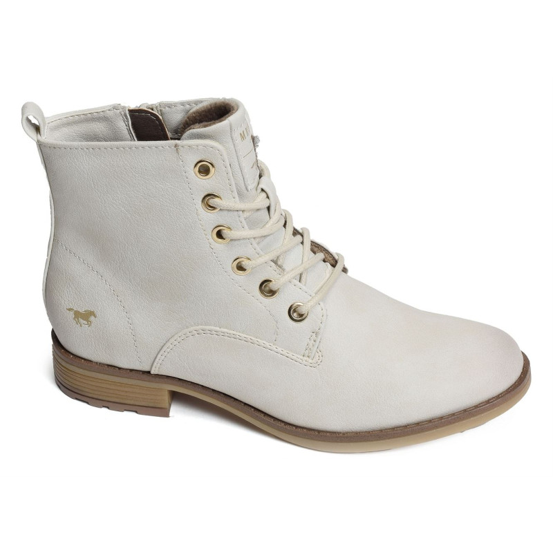 1265526 Blanc, Boots Mustang