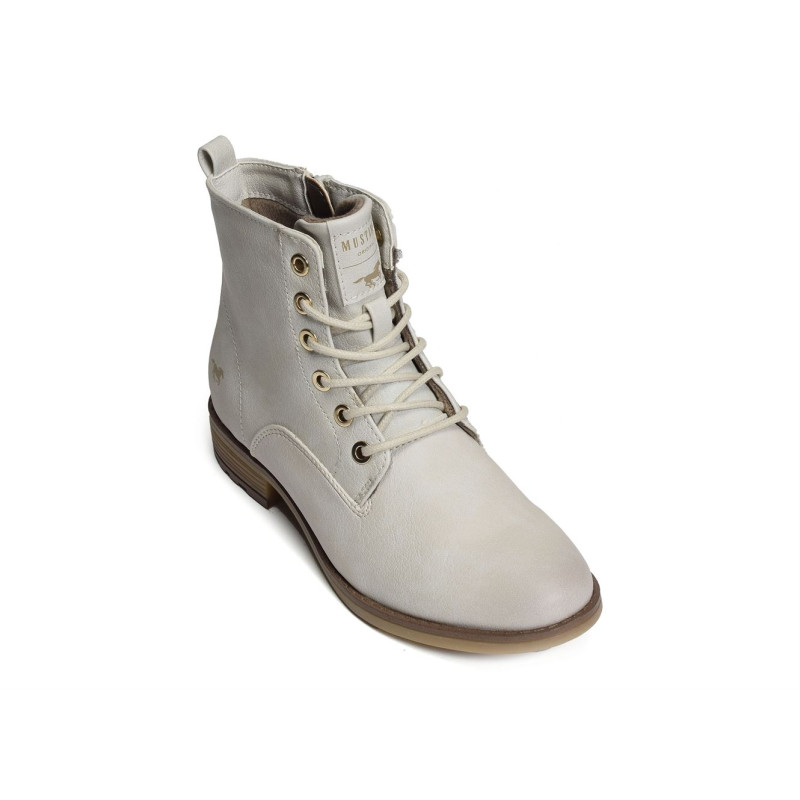 1265526 Blanc, Boots Mustang