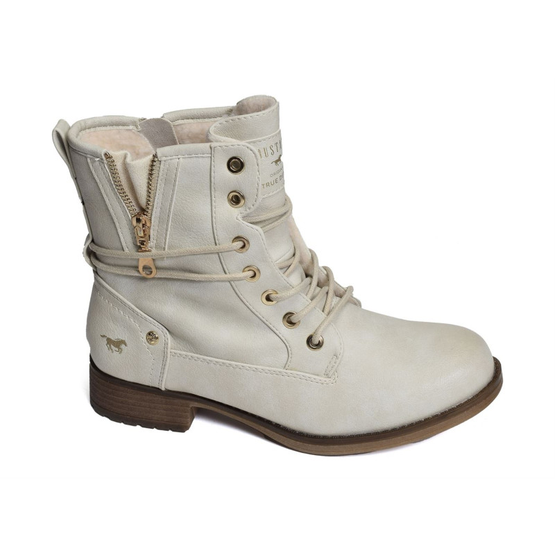 1139630 Blanc, Boots Mustang