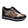 OLIIMPIA Noir Bronze, Sneakers basses Mephisto