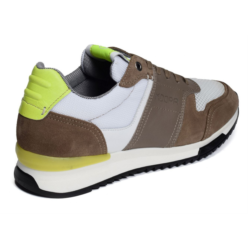 GREGOR Blanc Marron, Baskets running Kdopa