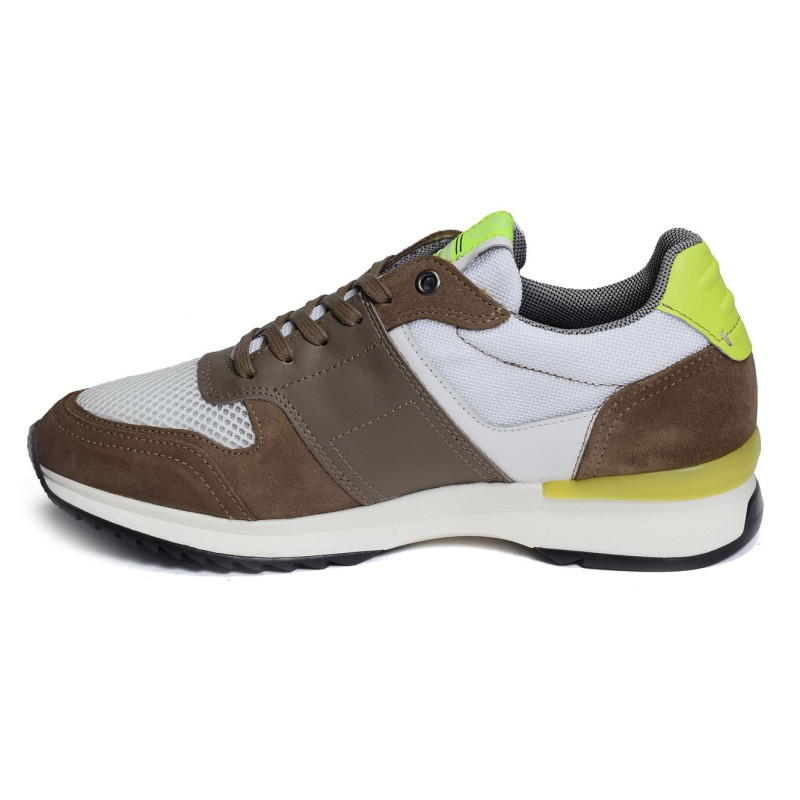 GREGOR Blanc Marron, Baskets running Kdopa