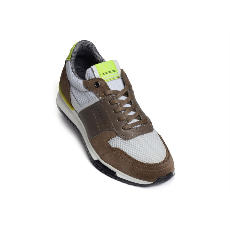 GREGOR Blanc Marron, Baskets running Kdopa