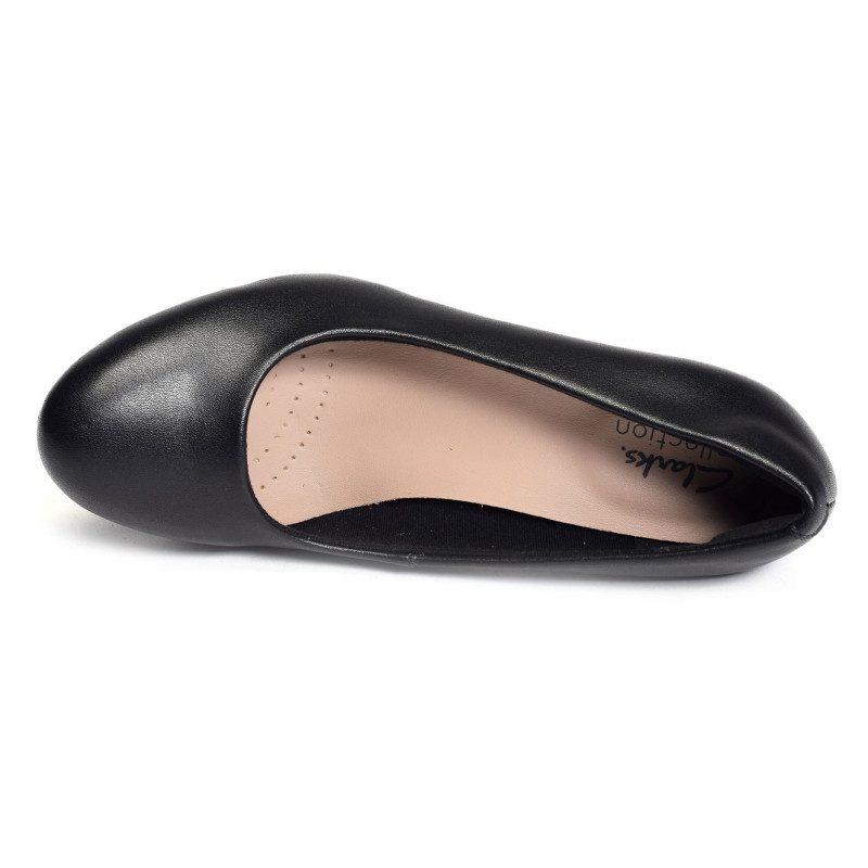 AMBYR JOY Noir, Escarpins à bout arrondi Clarks