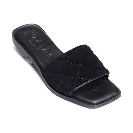 1601 Noir, Mules Kaola