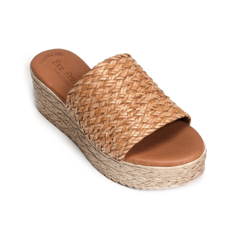 715 Beige, Mules Eva Frutos