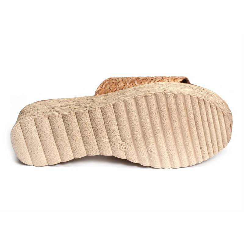 715 Beige, Mules Eva Frutos