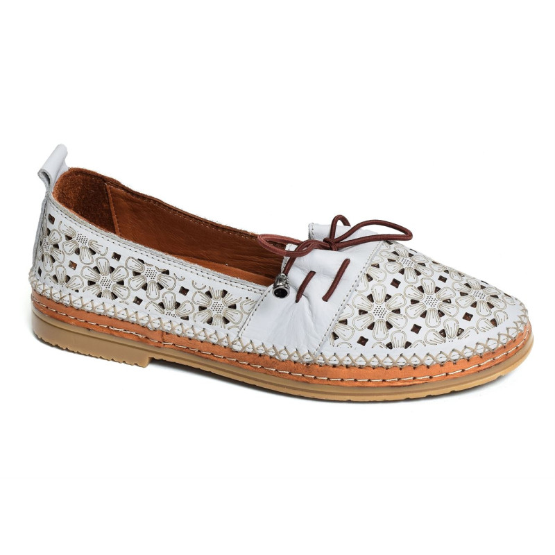 MAYOL Blanc, Ballerines Madory