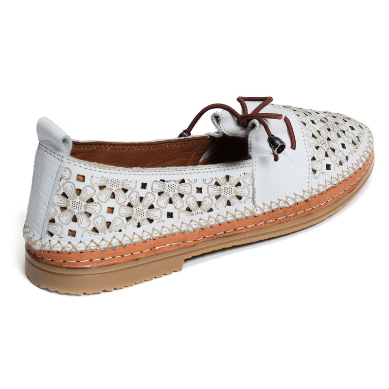 MAYOL Blanc, Ballerines Madory