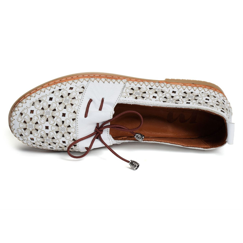 MAYOL Blanc, Ballerines Madory