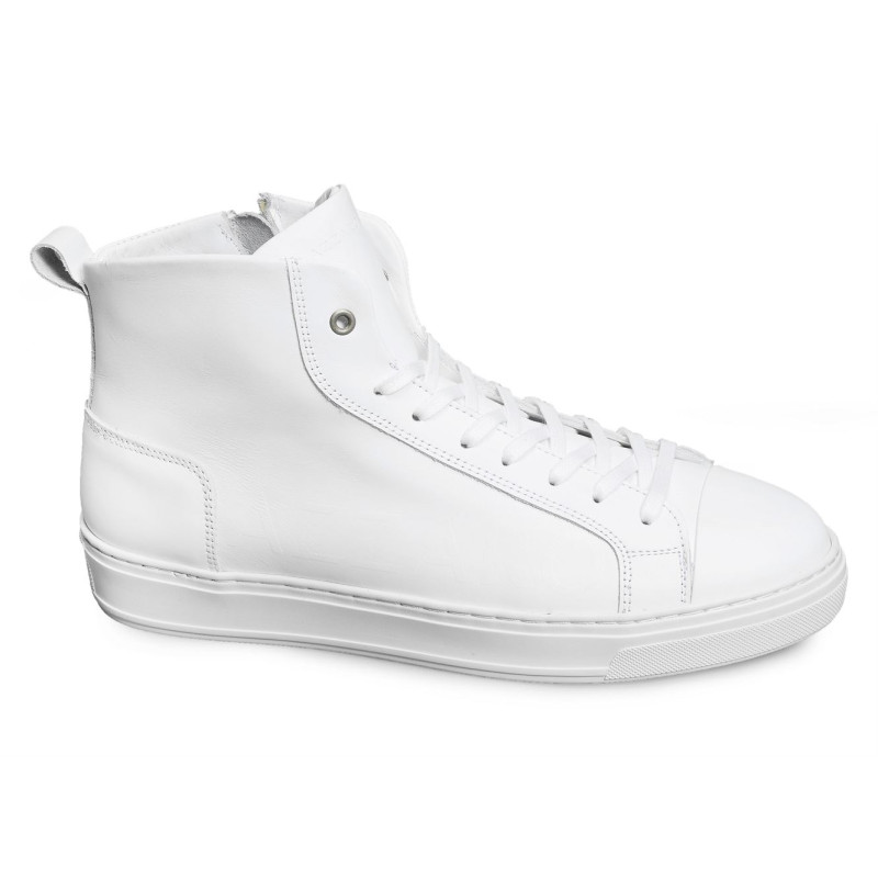 FELICE Blanc, Baskets montantes Azzaro