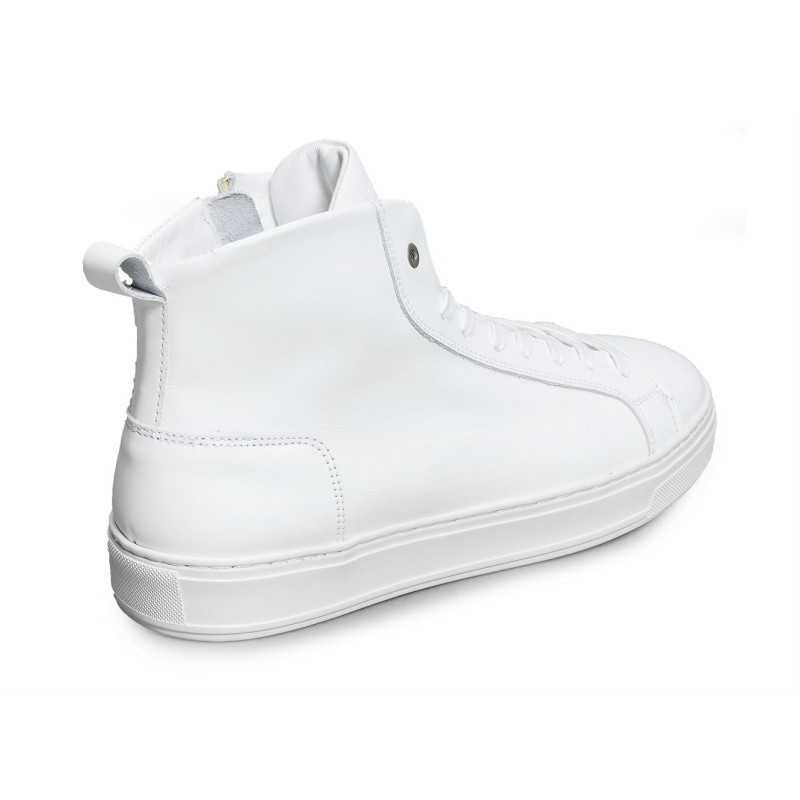 FELICE Blanc, Baskets montantes Azzaro