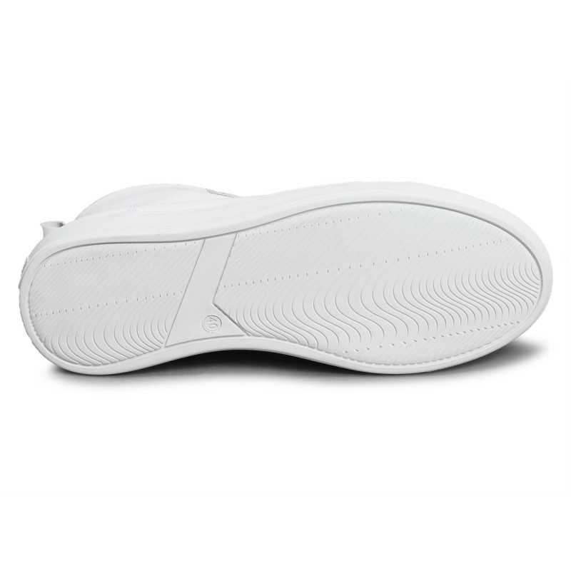 FELICE Blanc, Baskets montantes Azzaro