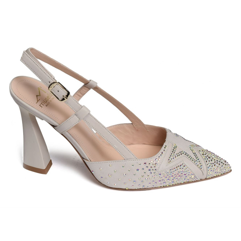 22913 Ecru, Slingback Musella