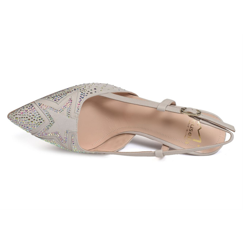 22913 Ecru, Slingback Musella
