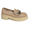 3660 Beige, Mocassins Napoleoni