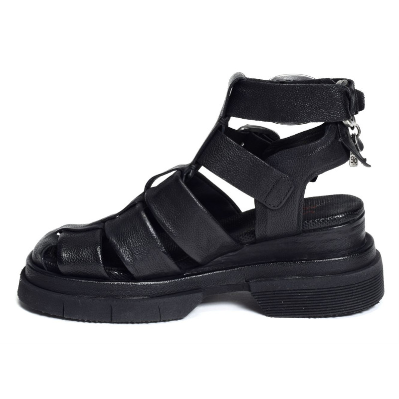 A68002 Noir, Nu-Pieds à plateforme As98