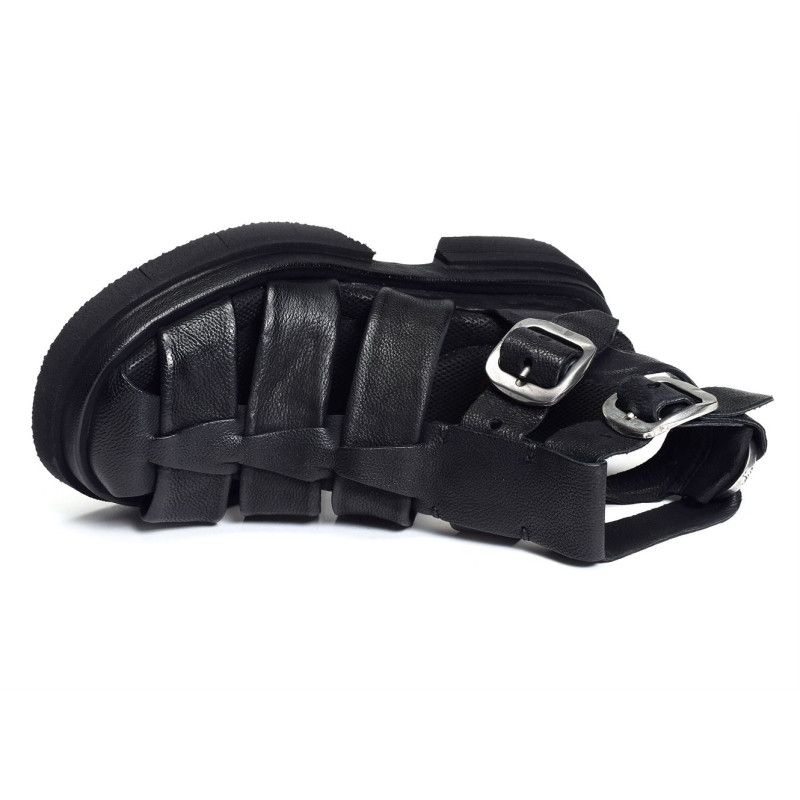 A68002 Noir, Nu-Pieds à plateforme As98