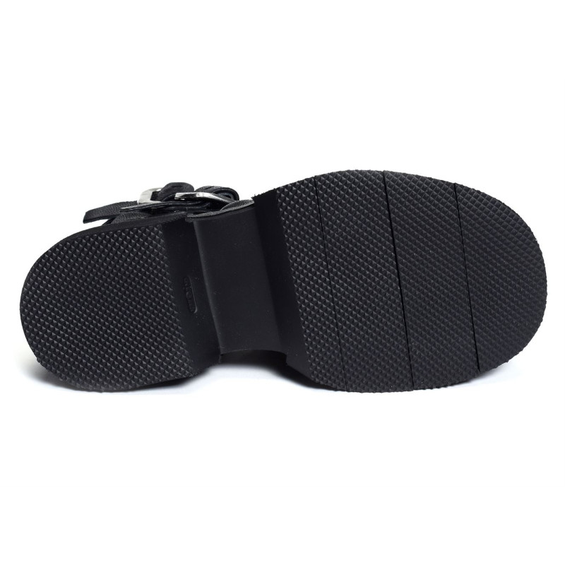 A68002 Noir, Nu-Pieds à plateforme As98