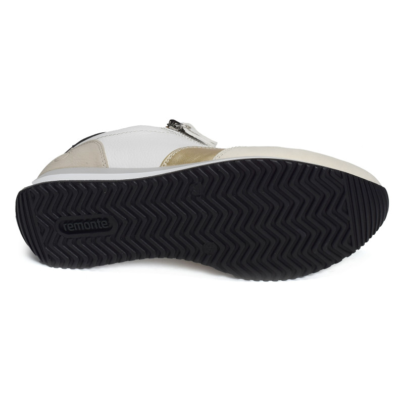 D0H01 Blanc Beige, Baskets running Remonte