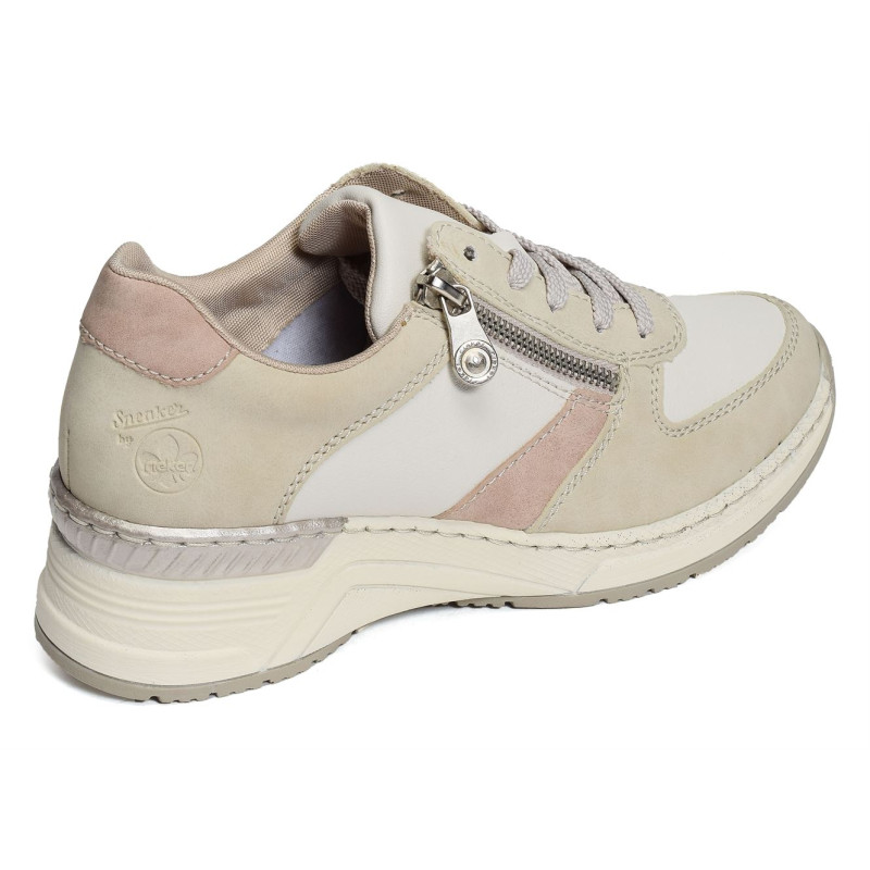 N4307 Beige, Sneakers basses Rieker