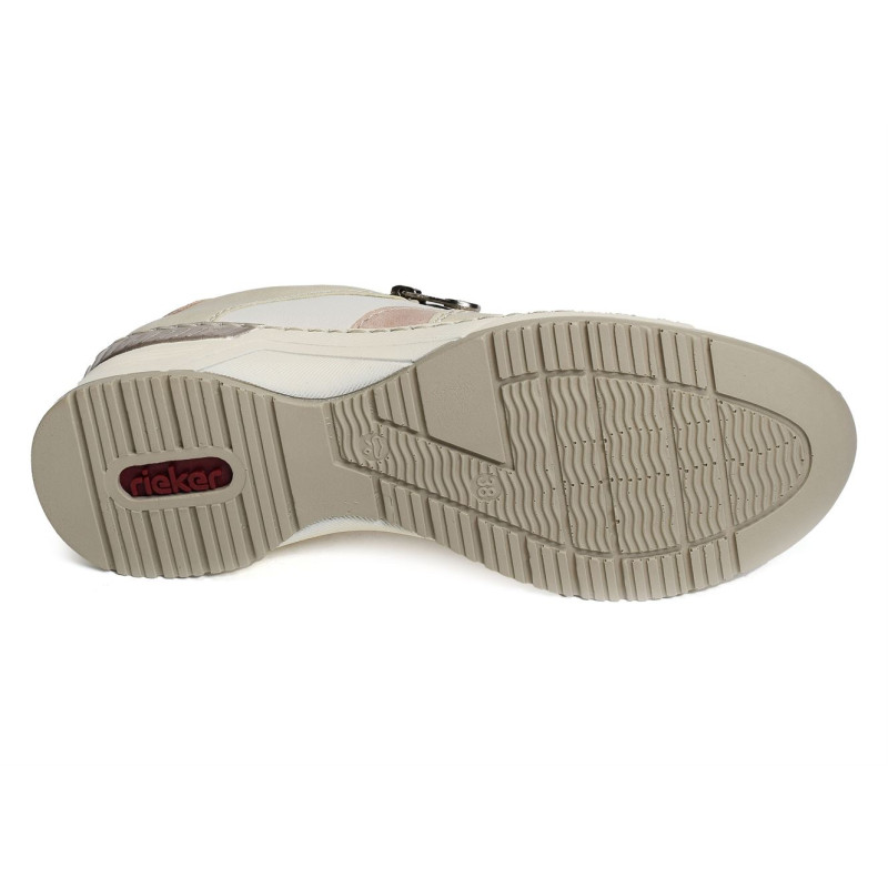 N4307 Beige, Sneakers basses Rieker