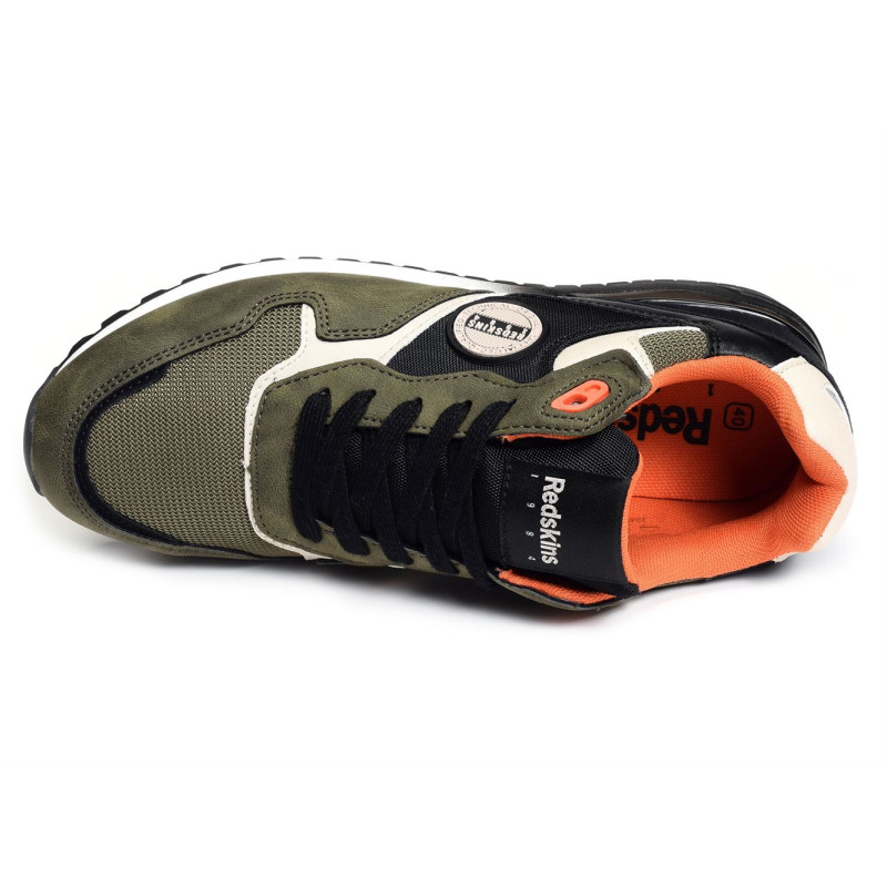 OYAT Kaki Noir, Baskets running Redskins