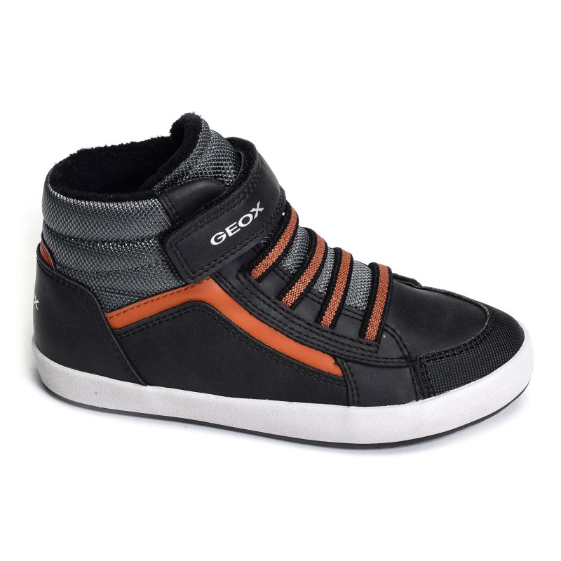 J GISLI BA Taupe, Baskets montantes Geox