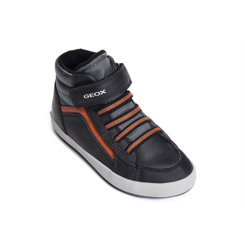 J GISLI BA Taupe, Baskets montantes Geox