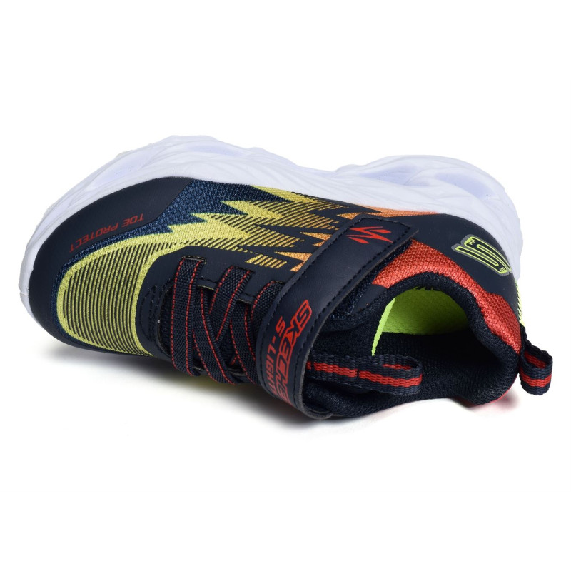 S LIGHTS VORTEX FLASH Noir Multicolore, Baskets running Skechers