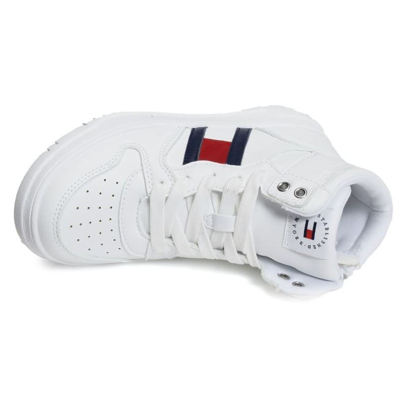 PAULENE 32345 Blanc, Baskets montantes Tommy Hilfiger