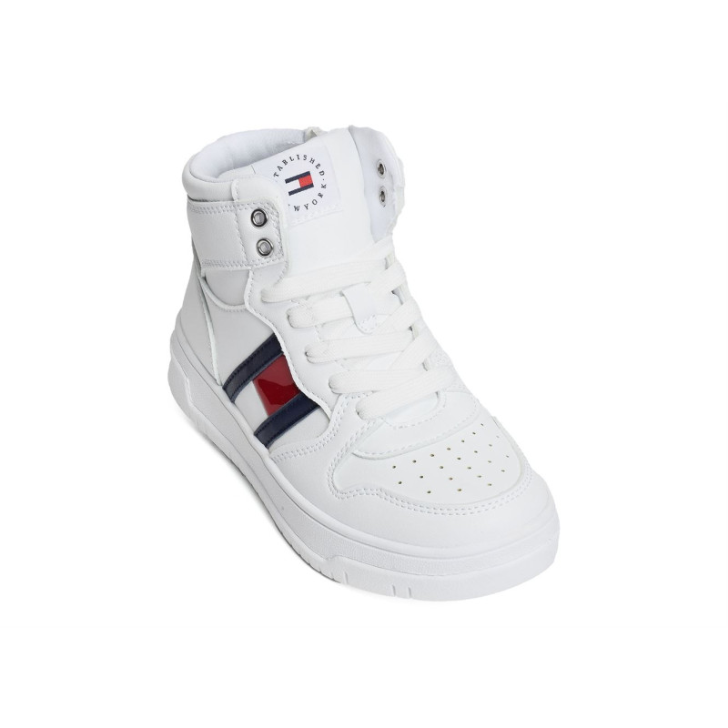 PAULENE 32345 Blanc, Baskets montantes Tommy Hilfiger
