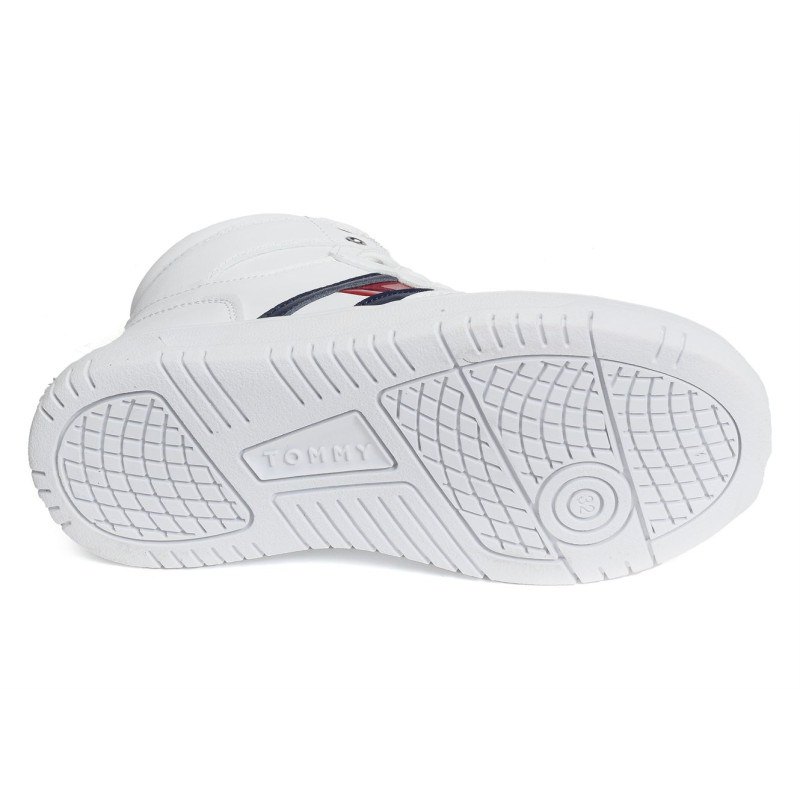 PAULENE 32345 Blanc, Baskets montantes Tommy Hilfiger