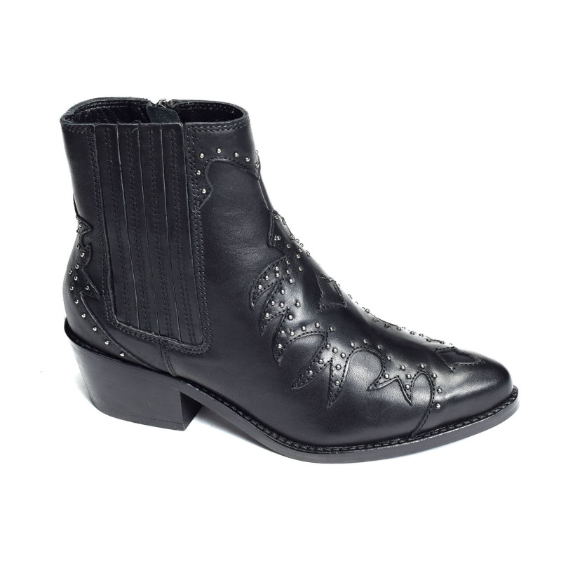 PATITA Noir, Bottines Anamaia
