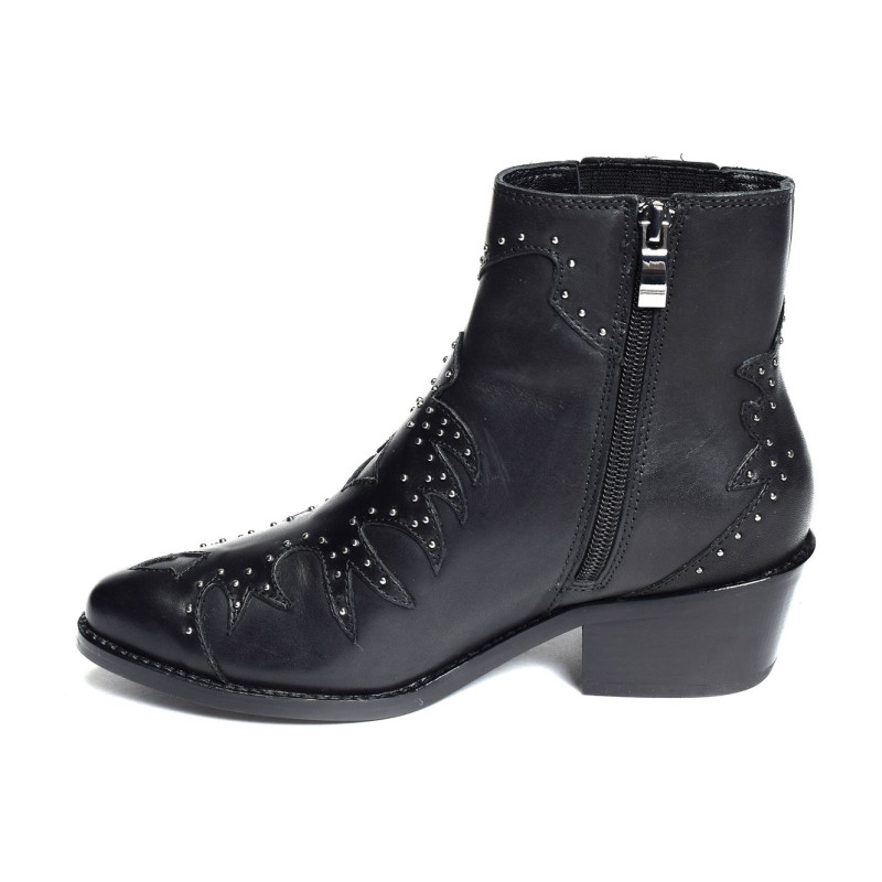 PATITA Noir, Bottines Anamaia