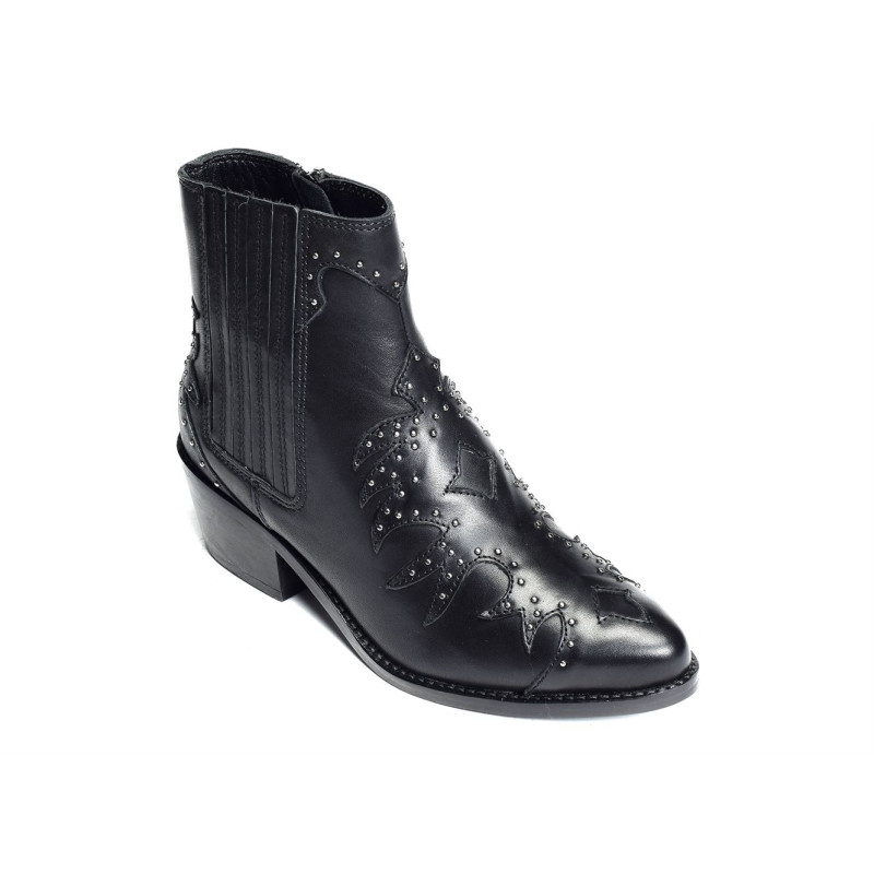 PATITA Noir, Bottines Anamaia
