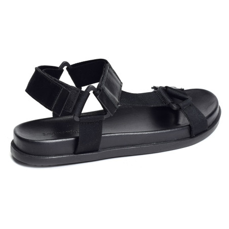 WALTER Noir, Sandales plates & Nu-Pieds Les Tropéziennes