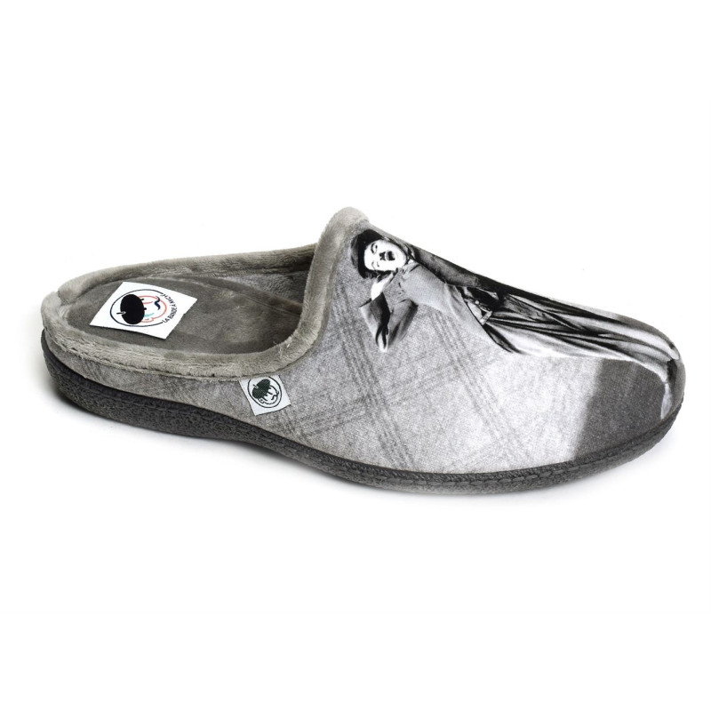 HAPLIN Gris, Mules La Bande à Mich