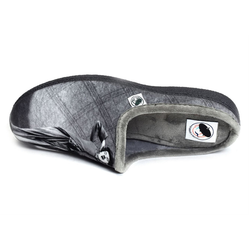 HAPLIN Gris, Mules La Bande à Mich