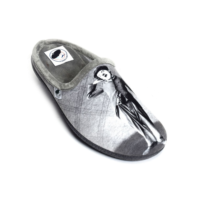 HAPLIN Gris, Mules La Bande à Mich