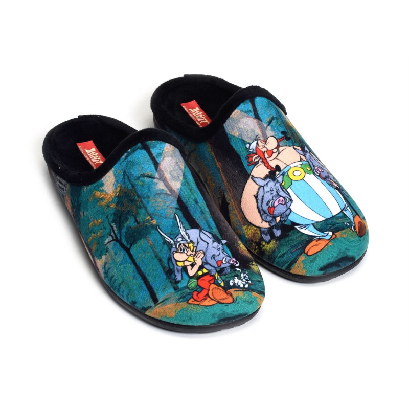 A17 Noir Multicolore, Mules La maison de l espadrille