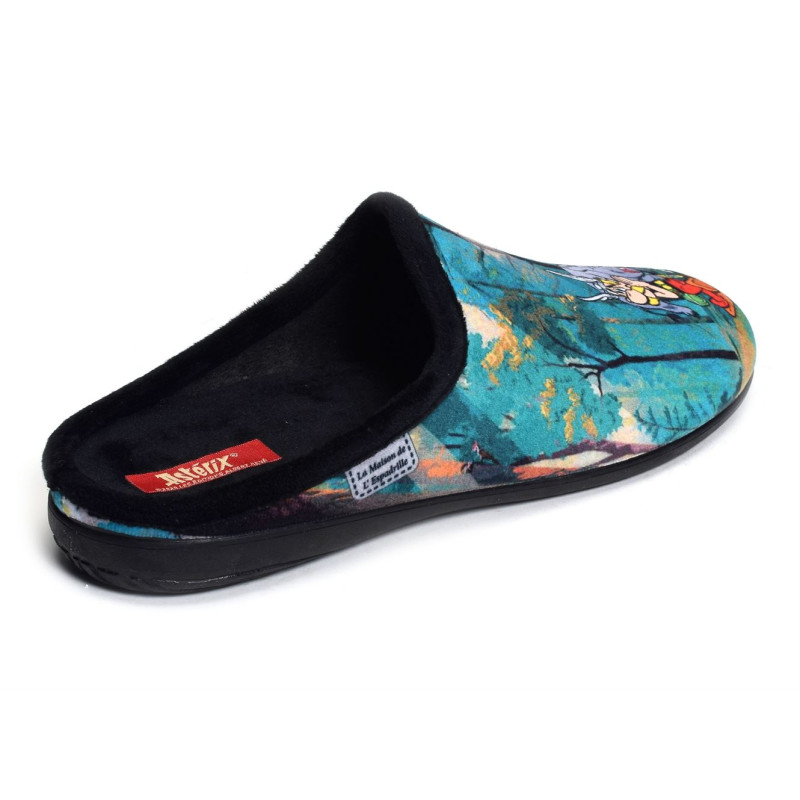 A17 Noir Multicolore, Mules La maison de l espadrille