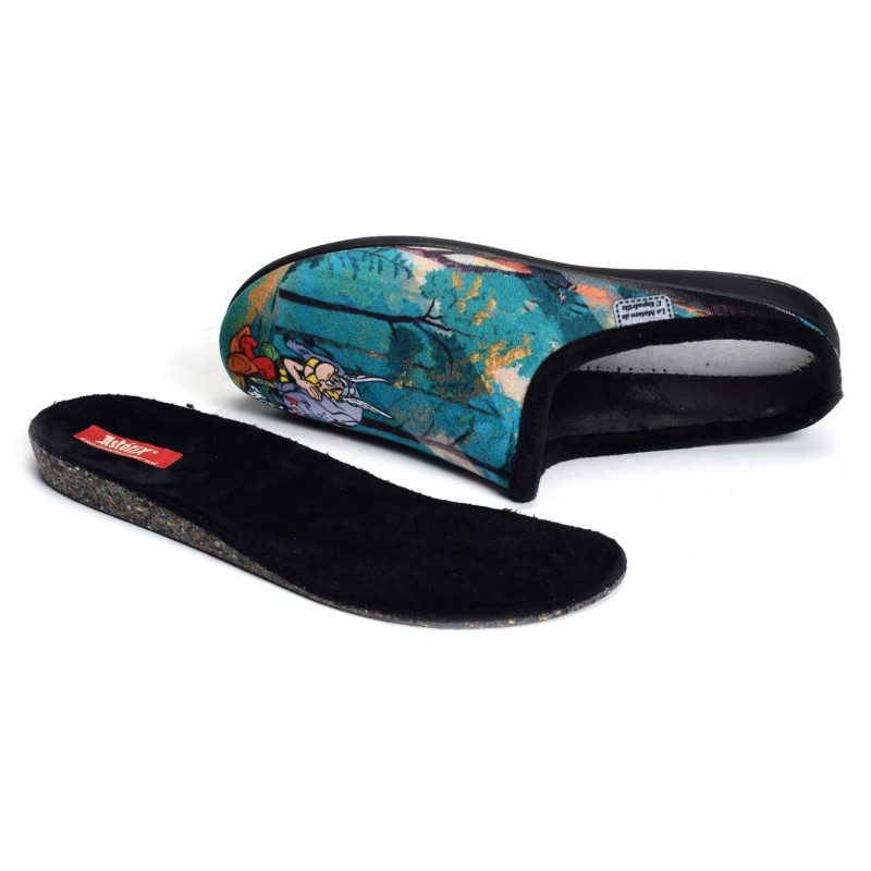 A17 Noir Multicolore, Mules La maison de l espadrille