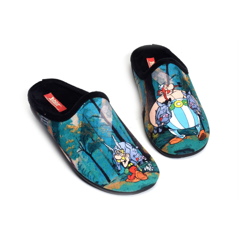 A17 Noir Multicolore, Mules La maison de l espadrille